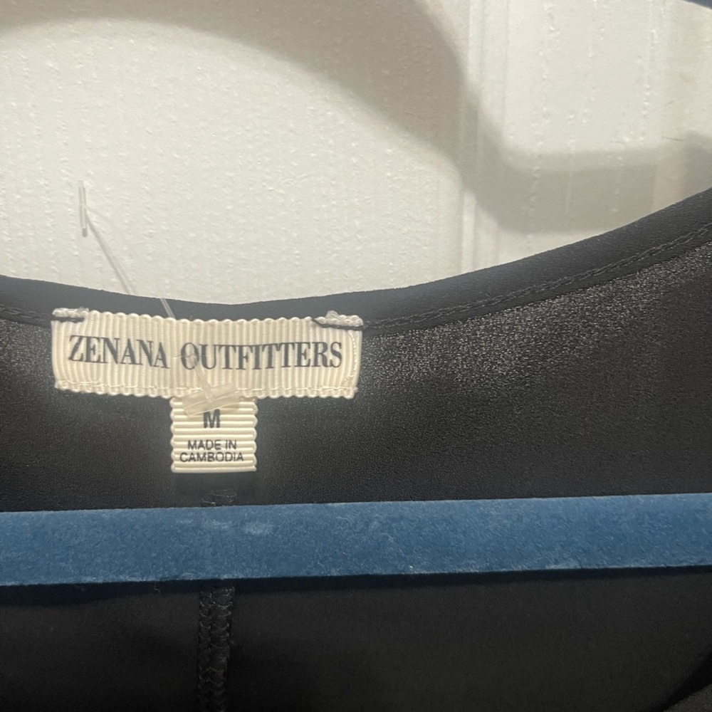Zenana Outfitters Elegant Black Sleeveless Tank - Picture 7 of 11